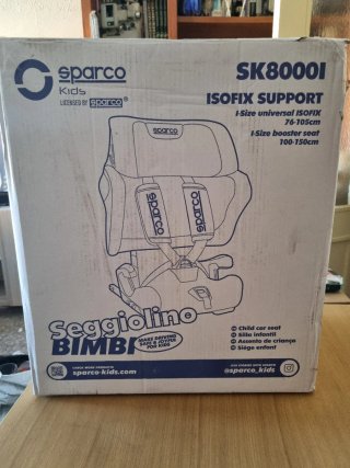 Sparco Silla Coche i-Size SK8000IBK