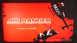 AIR RANGER: RESCUE HELICOPTER - PLAYSTATION 2