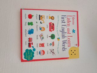 Libro Usborne first english words