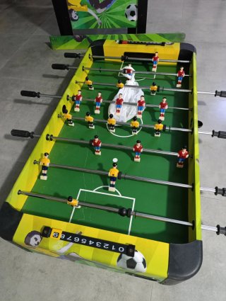 Futbolín de mesa