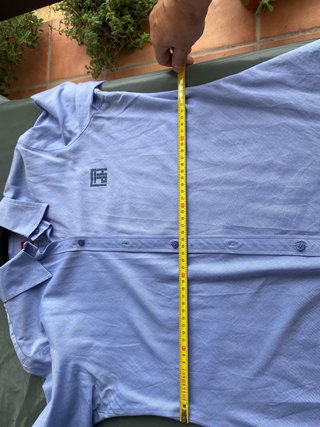 Camisa Pedro del Hierro azul talla 44