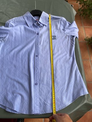 Camisa Pedro del Hierro azul talla 44