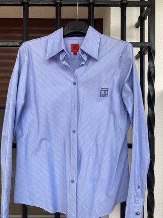 Camisa Pedro del Hierro azul talla 44