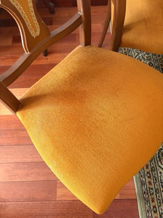 Mesa comedor extensible y 4 sillas