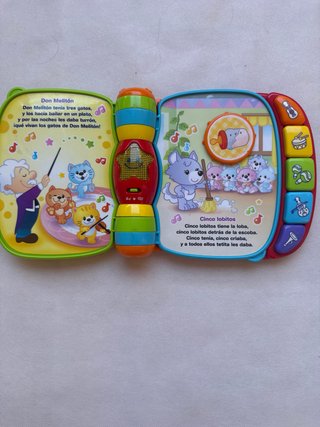 Libro musical VTech “Primeras Canciones”