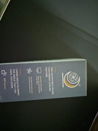 Mini ventilador USB luna