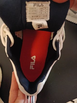 Zapatillas Fila Ray Low Blancas