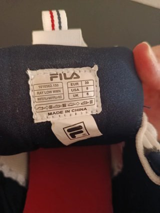 Zapatillas Fila Ray Low Blancas