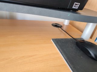 Mesa escritorio con ruedas