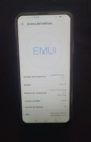 Huawei Psmart Pro Negro
