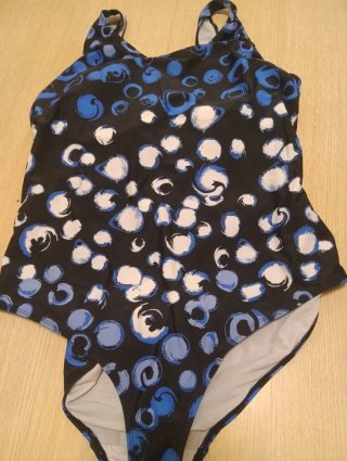 Bañador estampado lunares