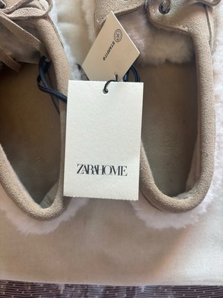 Mocasines Zara Home Ante Borreguito Talla 37