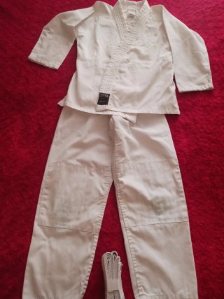 Traje Judo Blanco talla 120 cm