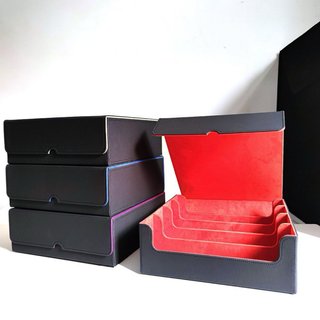 Caja deck box XL para cartas TCG -4 compartimentos
