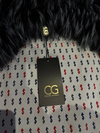 Gorro ruso Cesari Gaspari negro y gris