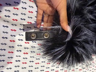 Gorro ruso Cesari Gaspari negro y gris