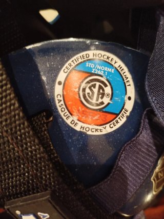 Casco portero hockey