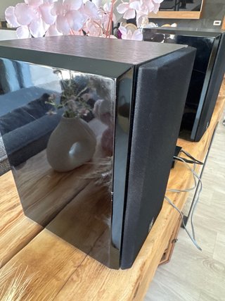Altavoces Yamaha y Amplificador
