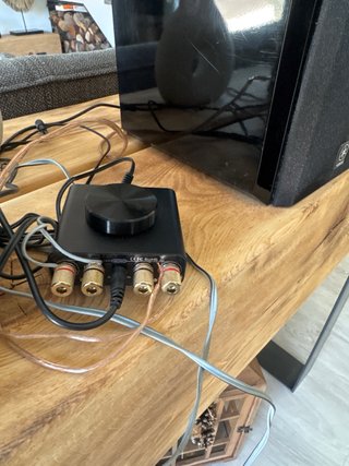 Altavoces Yamaha y Amplificador