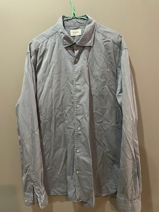 Camisa Scalpers Gris Talla M hombre