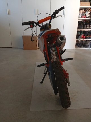 Minimoto Gazelle 50cc Motocross Naranja/Blanco