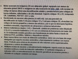 Nuovo Scanner Codice a Barre Wireless NETUM 2D