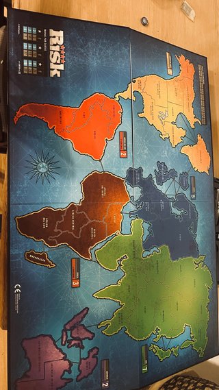 Juego de Mesa Risk: El Juego de la Conquista del M
