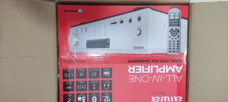 Amplificador Aiwa AMU-120BT Plata