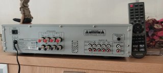 Amplificador Aiwa AMU-120BT Plata