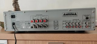 Amplificador Aiwa AMU-120BT Plata