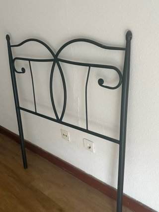 Cabecero Forja Negro Cama Individual