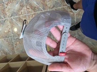 Gorra Kimes Ranch Trucker Verde y Gris