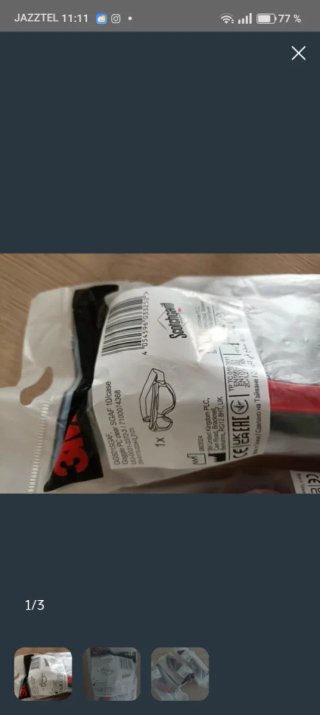 Gafas de seguridad 3M Scotchgard