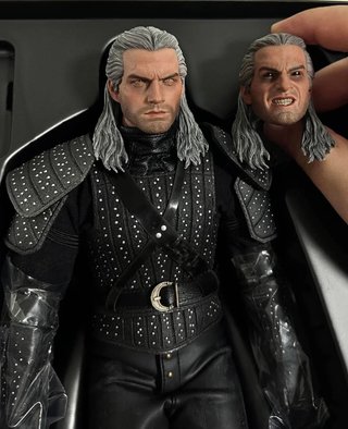Buzz Toys White Wolf 1/6 Figura Coleccionable