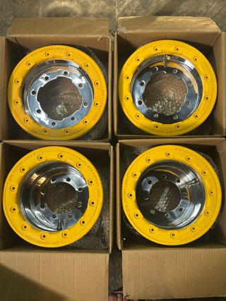 Llantas Beadlock Aluminio Aro PHD amarillo