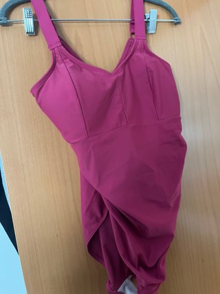 Bañador premamá fucsia