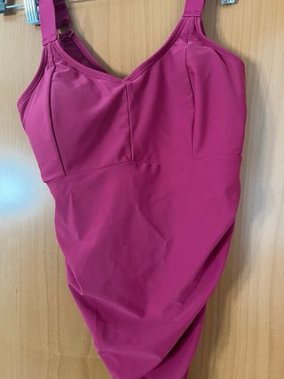 Bañador premamá fucsia