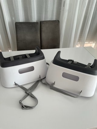 2 uds Alzador elevador silla bebé niño asiento
