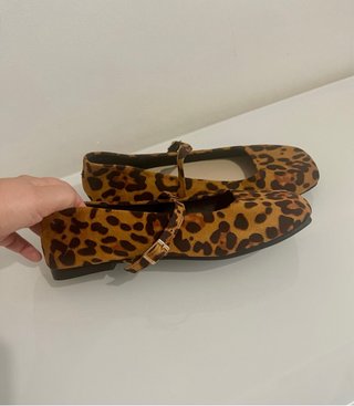 Manoletinas leopardo SHEIN T41 (equivale a 40)