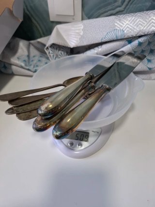 Ultimo prezzo: lotto di posate in argento sterling