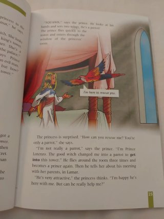 Libro lectura en inglés . "Witches and Wizards"