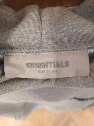 Sudadera Essentials Gris Talla S