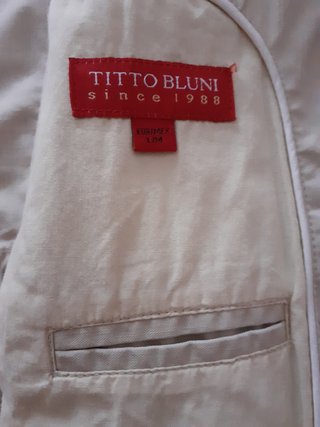 Americana Titto Bluni diseño clasico