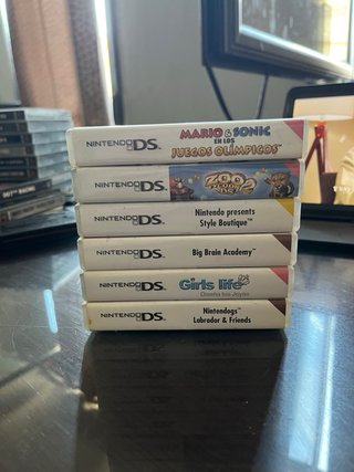 Lote 6 Juegos Nintendo DS