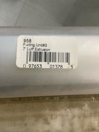 3 perfiles Harken 958 enrollador MKIII
