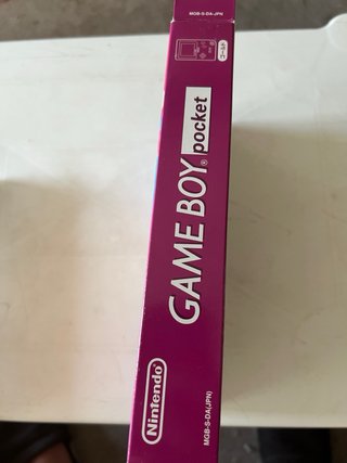 Nintendo Game Boy Pocket Gold
