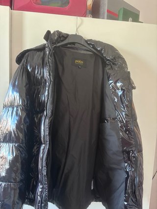 Polo Ralph Lauren Giubbotto Nero Lucido