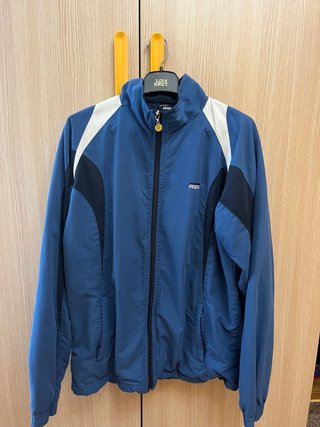 Chaqueta Rox azul y blanca