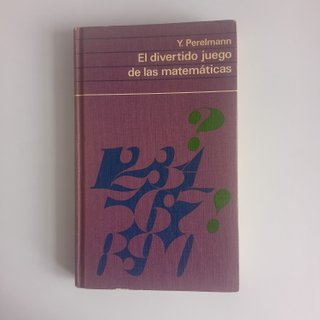 Libro. El divertido juego de las matemáticas.