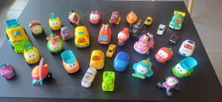 Lote coches y vehículos infantiles